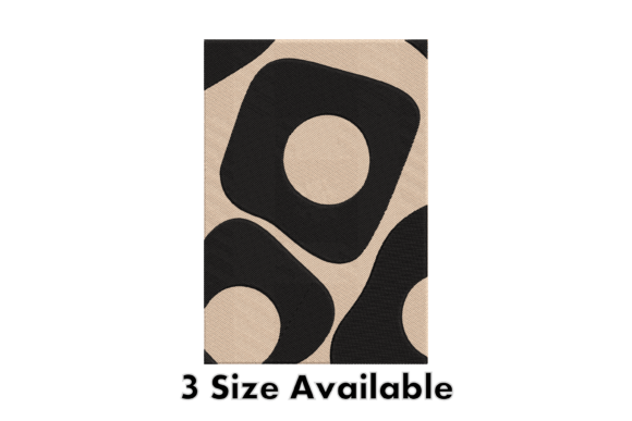 Abstract Retro Embroidery Pattern