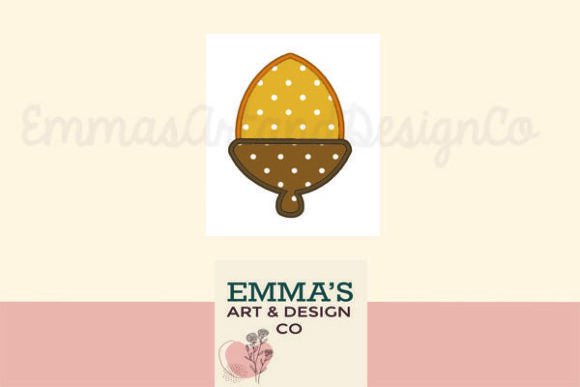Acorn Machine Embroidery