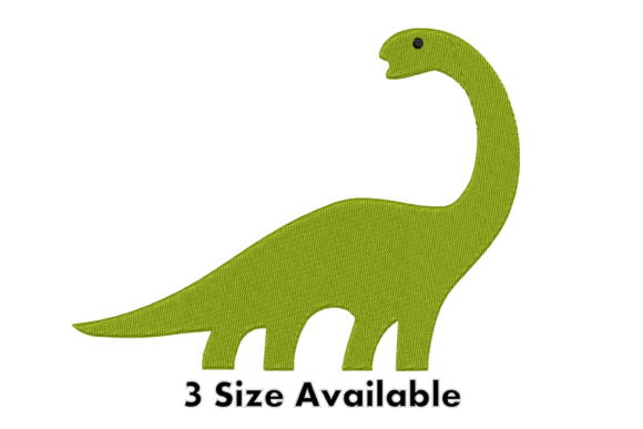 Cute Dinosaur Embroidery Design File