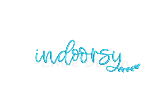 Floral Indoorsy Embroidery Design